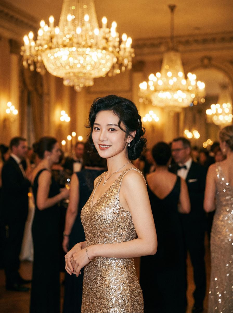 里番网写真传媒-晚宴礼服写真